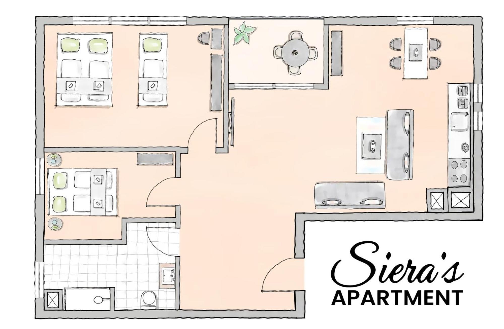 Siera'S Apartment Priştine Dış mekan fotoğraf